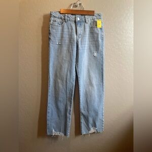 RSQ Light Blue Baggy Jeans